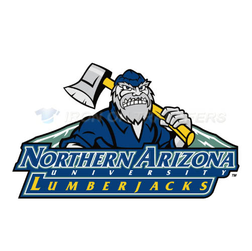 Northern Arizona Lumberjacks Logo T-shirts Iron On Transfers N56